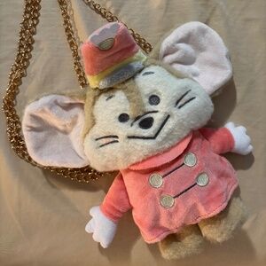 Tokyo Disney Store Dumbo Timothy Pastel Colour Crossbody Bag